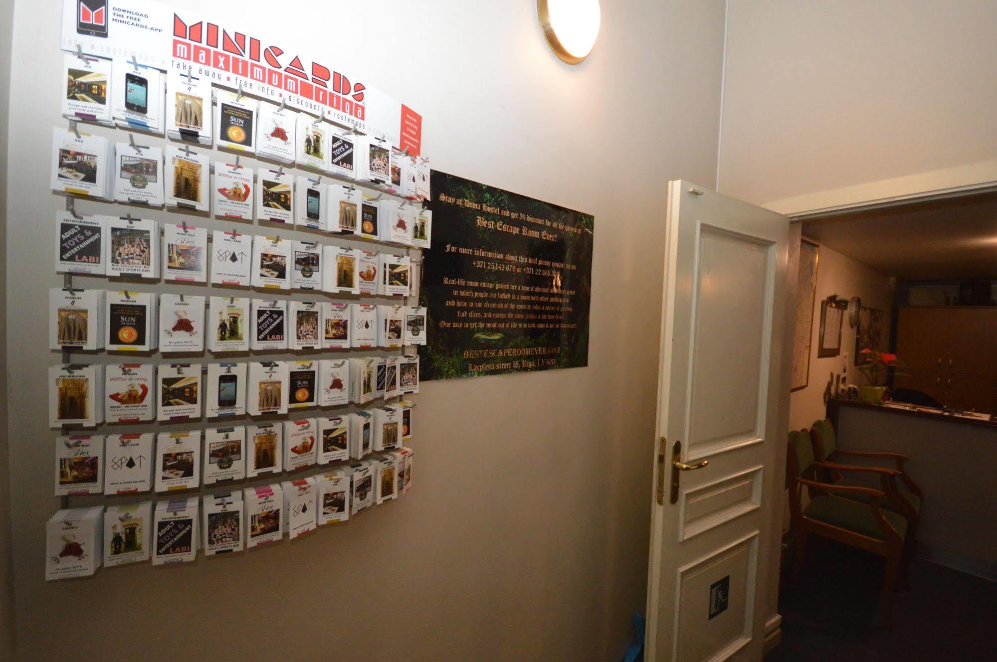 Doma Hostel รีกา ภายนอก รูปภาพ